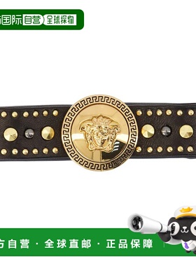 香港直邮VERSACE 女士腰带 10122561A16337 AW2025 棕色 Versace