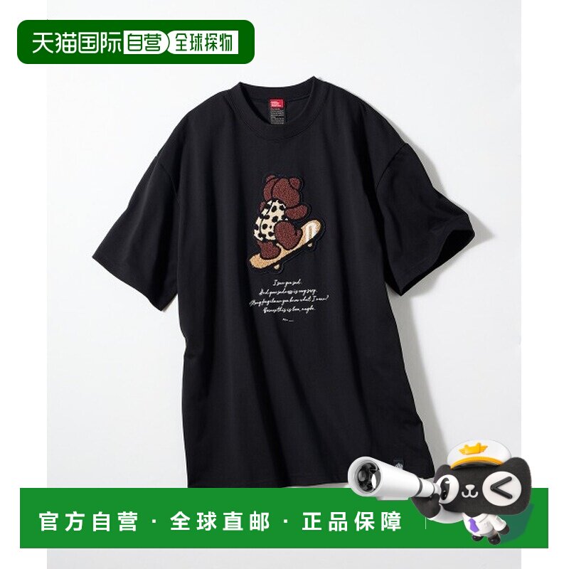日本直邮DOUBLE STANDARD CLOTHING 女装 棉质滑板熊T恤 05080802