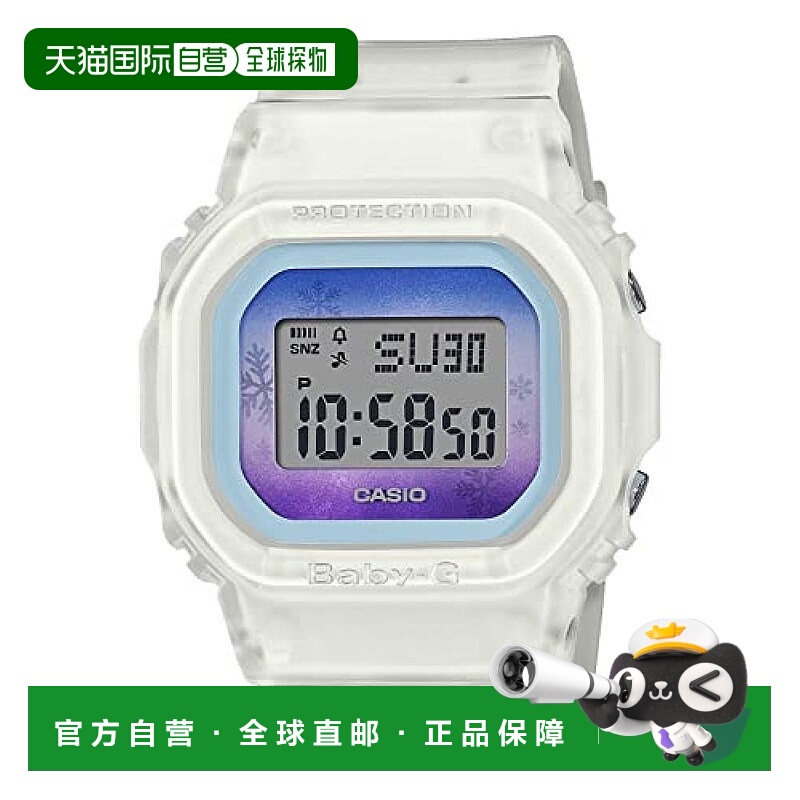 【日本直邮】Baby G卡西欧 女士电子表 白色 BGD-560WL-7JF