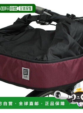 【日本直邮】MARUTO 自行车篮罩 浅篮用 D-2F-600LBC 酒红