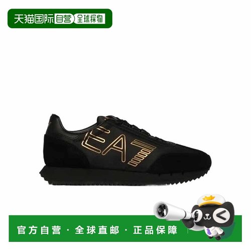 香港直邮 EA7 Emporio Armani运动鞋圆头系带低帮休闲X8X101XK25