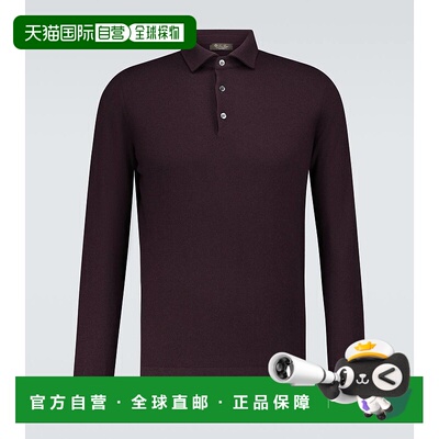 1h可退 香港直邮Loro Piana 诺悠翩雅 男士 Superlight 羊绒Polo