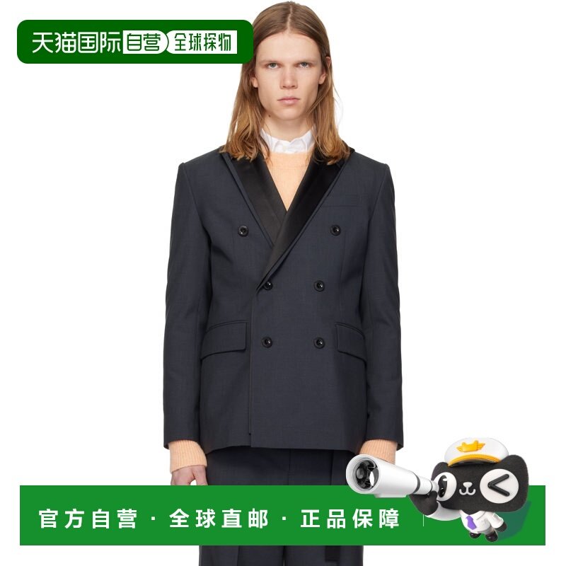 1h可退 香港直邮Sacai 男士 灰色 Suiting 西装外套 2603896M,男装,商务正装西服,淘宝优惠券,粉丝福利购,淘宝优惠卷