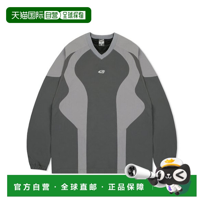 韩国直邮GLACK 公用卫衣GT014GR纯棉正品潮牌百搭时尚休闲高级感