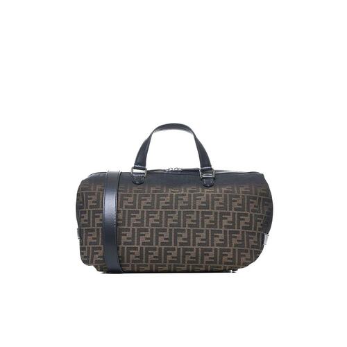 FENDI 男士单肩包 7VA638APD8F0L3T 棕色 Siesta旅行包