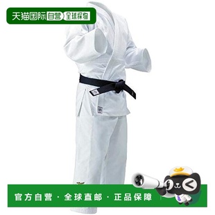 【日本直邮】Mizuno美津浓 柔道服上衣 0号 白色 IJF新规格基准款