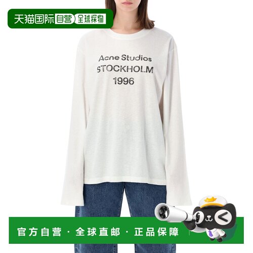 香港直邮ACNE STUDIOS 女士T恤 CL0424AEG SS2026【付后1h可退】