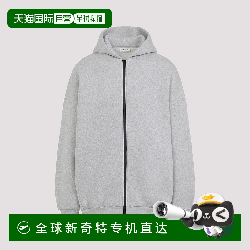 1h可退 欧洲直邮essentials fear of god 男士 帽衫运动夹克衫