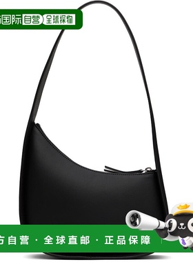 1h可退 香港直邮潮奢 The Row 女士 黑色 Half Moon 单肩包 W1249