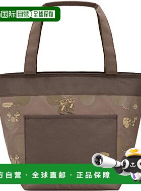 【日本直邮】thermos膳魔师保温袋手提外出保温袋17L棕色REZ-017D