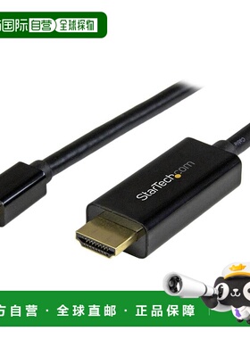 【日本直邮】星科技 MiniDisplayPort-HDMI转换器电缆5m MDP2HDMM