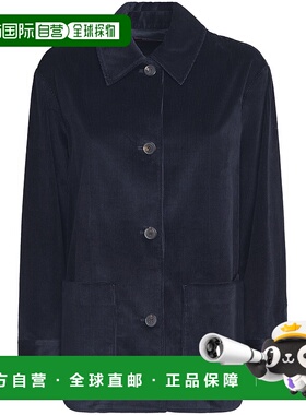 1h可退 香港直邮MAX MARA 女士衬衫 TRAU034 AW2025 蓝色开衫