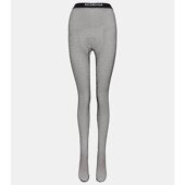 Balenciaga 腰渔网连裤 巴黎世家 潮奢 女士 Logo裤 袜 000895