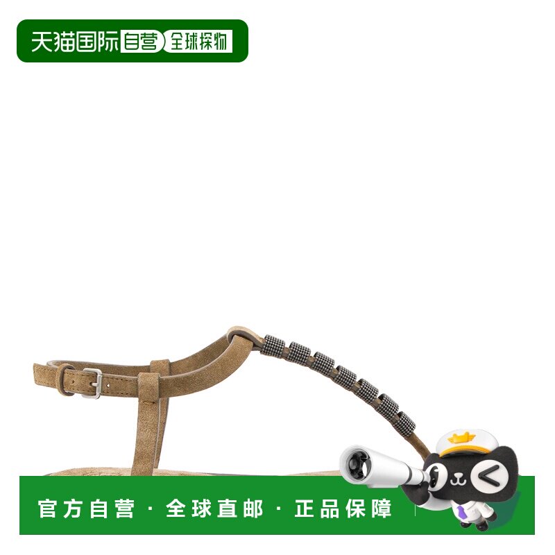 香港直邮Brunello Cucinelli 布内罗 古奇拉利 女士 精致人字拖 M