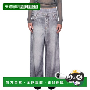 1h可退 香港直邮Acne Studios 艾克妮 女士 印花长裤 AK0918牛仔