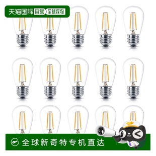 LED 包 美国奥莱 直 3000 自营brightech15 灯泡 瓦 S14