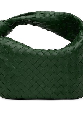 bottegaveneta葆蝶家女士绿色单肩包时尚潮流