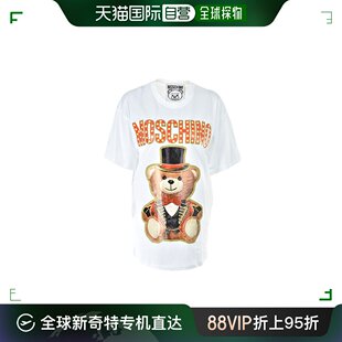 19春夏系列女款 小熊长款 莫斯奇诺 香港直邮MOSCHINO T恤EV070205