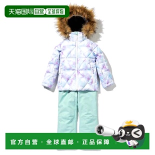 日本直邮PHENIX 儿童滑雪服套装 STAR JEWEL Jr TWO - PIECE 白色