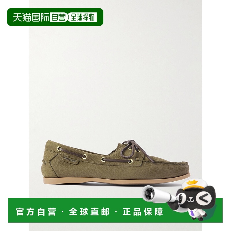 香港直邮Tom Ford 汤姆 福特 男士 圓頭繫帶船鞋 J1467LCL251P