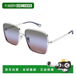 蔻依 Chloe 女士 Eyewear CH0 1h可退 方格太陽眼鏡 香港直邮潮奢
