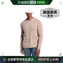 denimFRAME 牛仔羊绒圆领毛衣 粉色 美国奥莱 直发 frame