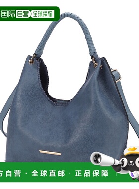自营mia k collectionMia K Gara多功能单肩女式手提包-牛仔 美国