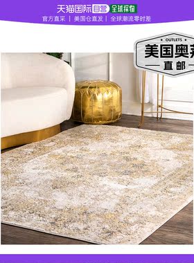 nuLOOM Vintage Medallion Jodee 地毯 - 金色 【美国奥莱】直发