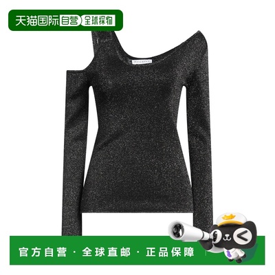 1h可退 香港直邮潮奢 J.W. Anderson 女士 毛衣 black黑色 舒适时