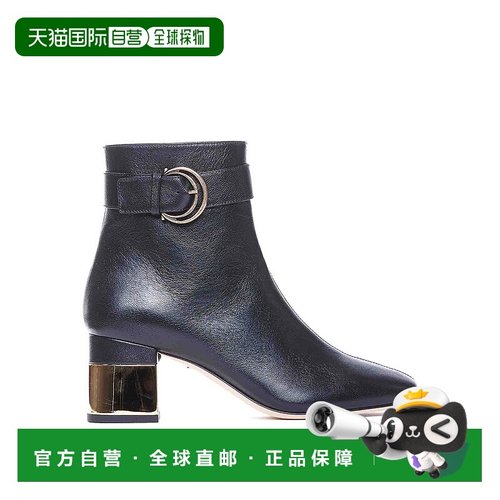 香港直邮CHLOÉ 女士高跟鞋 C24A03HMC001 AW2024 黑色 Alize短靴