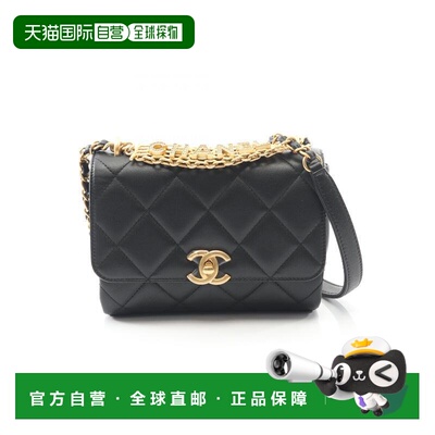 日本直邮中古Chanel香奈儿女包A级95新Shoulder bag肩包羊皮斜挎