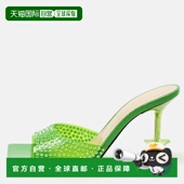 San Green 自营Mach Embellished Mach Crystal Slide Pvc Star