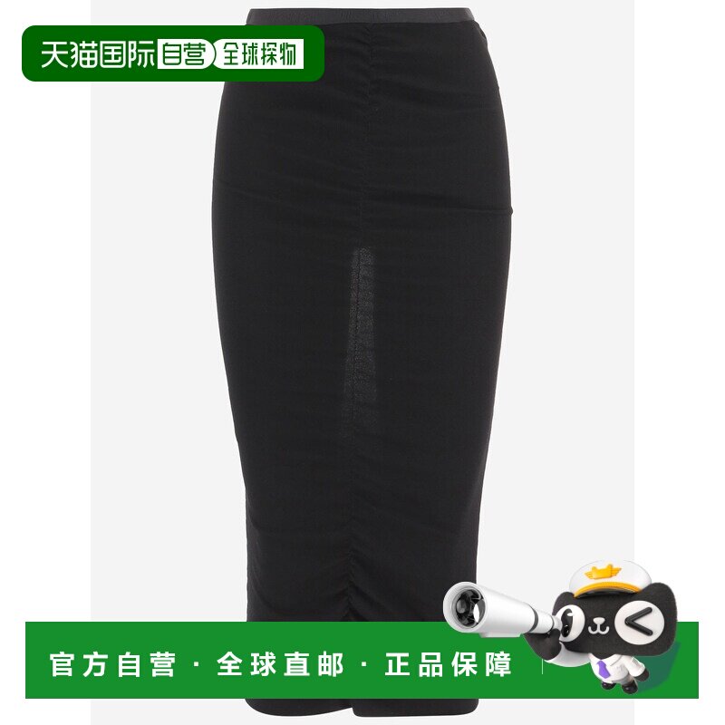 1h可退 香港直邮VALENTINO 女士半身裙 8B0KG05ZA8N0NO SS2026 黑