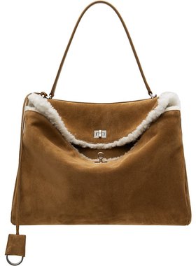 潮奢 Balenciaga 巴黎世家 女士 翻盖手提包 7897442ABAD