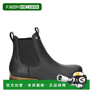 自营Panama Jack Men's Beny Igloo C1 Black Waterproof Leather