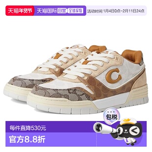 1h可退 香港直邮Coach 蔻驰 女士 Soho 标志运动鞋(Mixed)