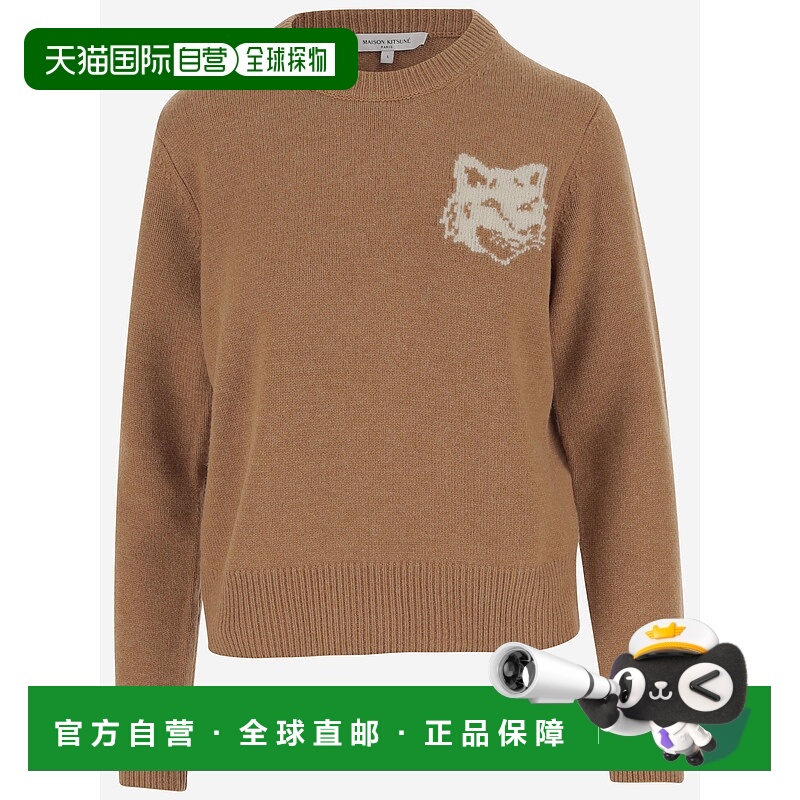 1h可退 香港直邮MAISON KITSUNÉ 女士针织毛衣 NW00808KM0329P270