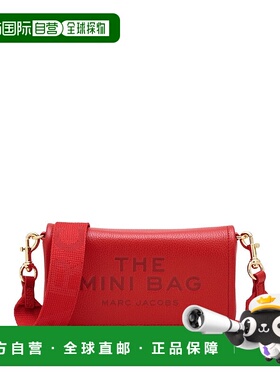 香港直邮MARC JACOBS 女士斜挎包 2S4SMN080S02617 CO 红色单肩包