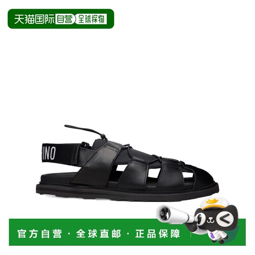 香港直邮MOSCHINO 男士凉鞋 261MB10093G0OGT100ABLACK SS2026