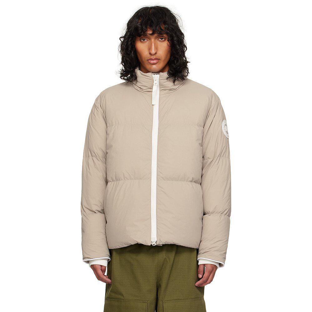 Canada Goose 加拿大鹅 男士 米色 Lawrence 羽绒夹克 2802MW