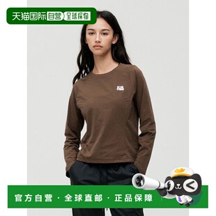 韩国直邮GOALSTUDIO WS Air Dry 长袖 T恤-深棕色