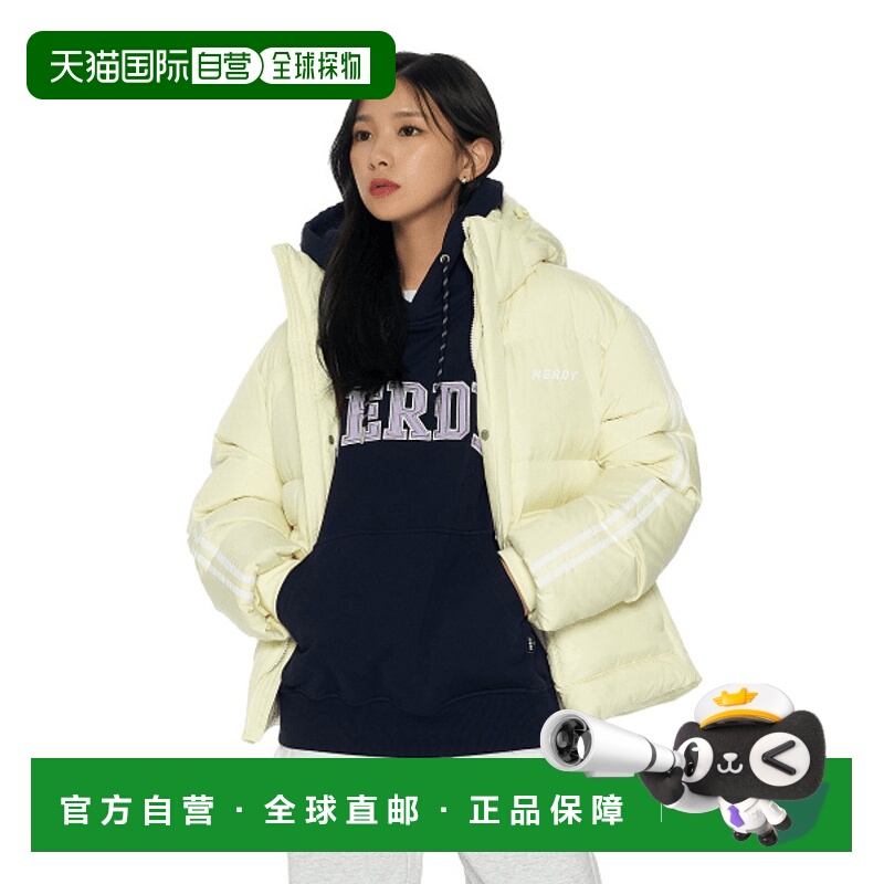 韩国直邮NERDY 正品女士女士羽绒服PNEW22DJ0305鸭绒高端流行休闲
