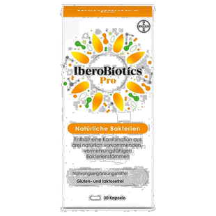 欧洲直邮德国药房Bayer拜耳益生菌胶囊30粒调理肠胃健康免疫力