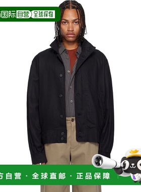 1h可退 香港直邮潮奢 Our Legacy 男士 黑色 Mock 飞行员夹克 M42