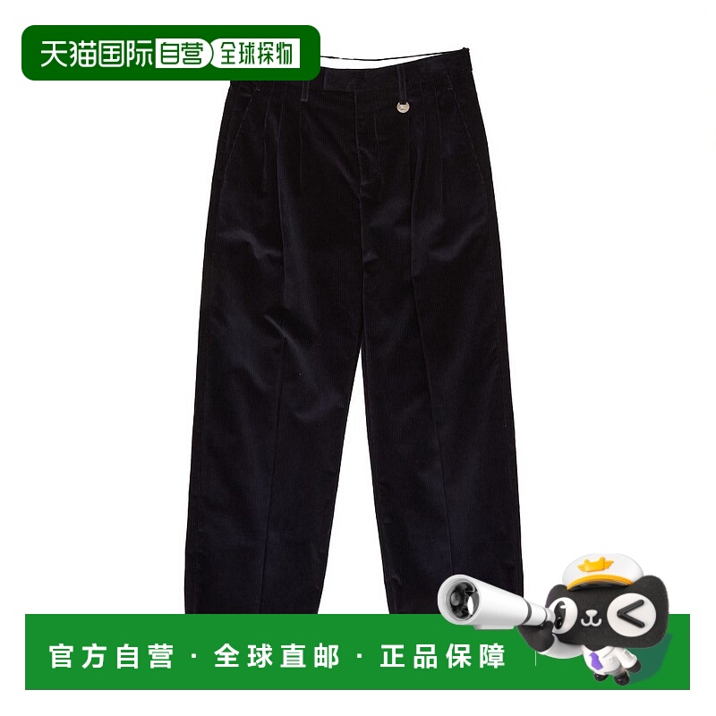 1h可退 香港直邮潮奢 Burberry 巴宝莉 男士 直筒燈芯絨長褲 8116