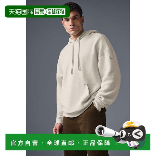 香港直邮Alo Yoga 凯旋舒缓连帽衫舒适休闲连帽长袖卫衣男款m3243