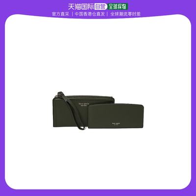 香港直邮潮奢 kate spade 女士Knott Pebbled Leather Wristlet C