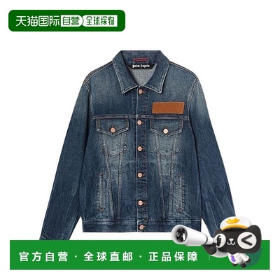 自营 palm angels棕榈天使男式夹克-蓝色 美国奥莱直发