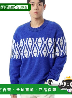 韩国直邮J.LINDEBERG Jalen 提花针织毛衣 (SMKW11183-O516) 圆领