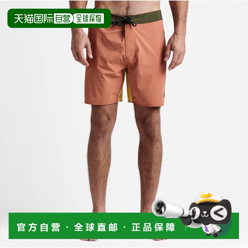 自营roark藏红色船夫短裤-藏红色 美国奥莱直发